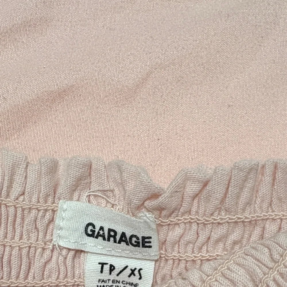 Garage Light Pink Smocked Top - Picture 2 of 2